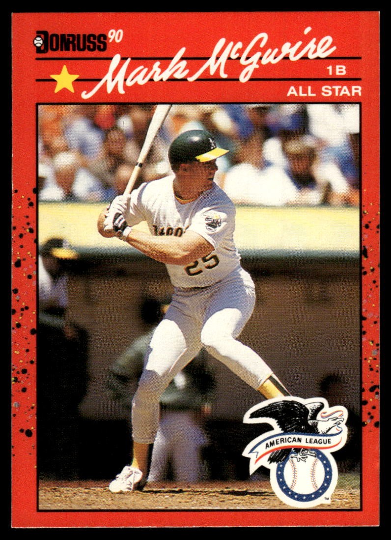 1990 Donruss #697c Mark McGwire