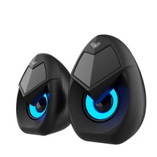 AULA N69 Computer Speakers USB 2 0 Powered PC Speakers with RGB LED Lights Stere
