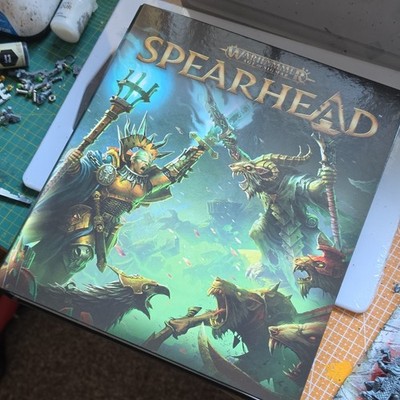 Games Workshop Warhammer Speerspitzenmappe Neu mit Speerspitzenmagazinen