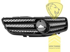 Sportgrill Kühlergrill für Mercedes Benz SL-Klasse R230 schwarz glänzend Sportgrill Kühlergrill für Mercedes Benz SL-Klasse R230 schwarz glänzend