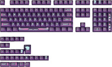 PBT Keycaps Set, ERA75 135 Key Caps,Dye-Sublimation, Cherry Profile Custom Keyca