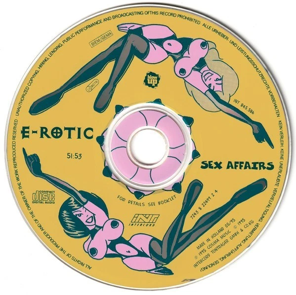 E-Rotic - Sex Affairs - Blow Up 724382249924, Intercord INT 845.586 - CD-Album - Bild 2 von 3