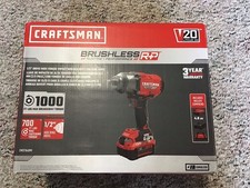 Craftsman V20 Rp 12 Inch Drive Impact Wrench Kit 700 Ft-lbs 4ah Batt Charger