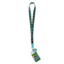 Pokemon Bulbasaur Pokeball Lanyard With Charm  ID Badge Holder NEW WITH TAG 