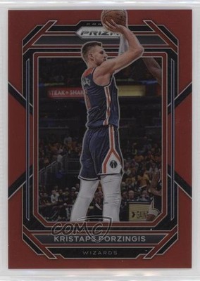2022-23 Panini Prizm Red Prizm 45/299 Kristaps Porzingis #191 1u6