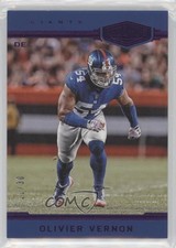 2018 Panini Plates & Patches Purple 11/30 Olivier Vernon #145 n1u