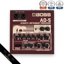 Boss AD-5 Acoustic Instrument Processor Guitar Effects Pedal Bass Audio Sound JP