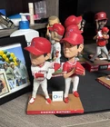 Shohei Ohtani MLB Baseball Resin Bobblehead Figure Red/White Uniform 1-Pack