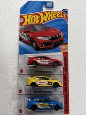 2025 HOT WHEELS 2018 HONDA CIVIC TYPE R LOT 3