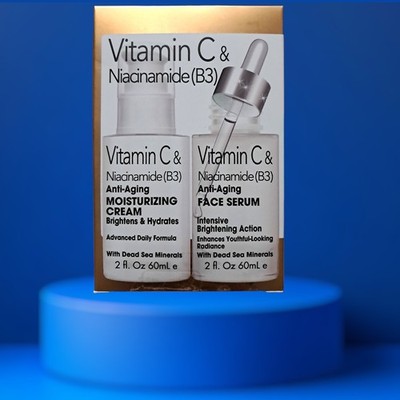   Vitamin C & Nacinamides (B3) Anti-Aging  Face Serum Anti-Aging Moisturizing  C