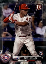2017 Bowman #60 Jorge Alfaro RC - BB