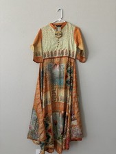 Multicolor Designer Gown Readymade Womens