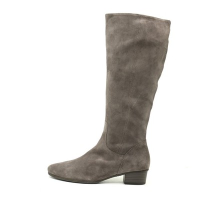 Gabor Damen Stiefel Grau Wildleder Knielang Komfort EU 38