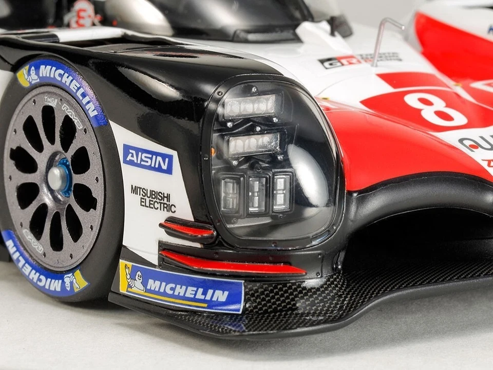 TOYOTA GAZOO RACING TS050 HYBRID LE MANS MODELLINO 1/24 TAMIYA 24349 AUTO CORSA - Immagine 3 di 4
