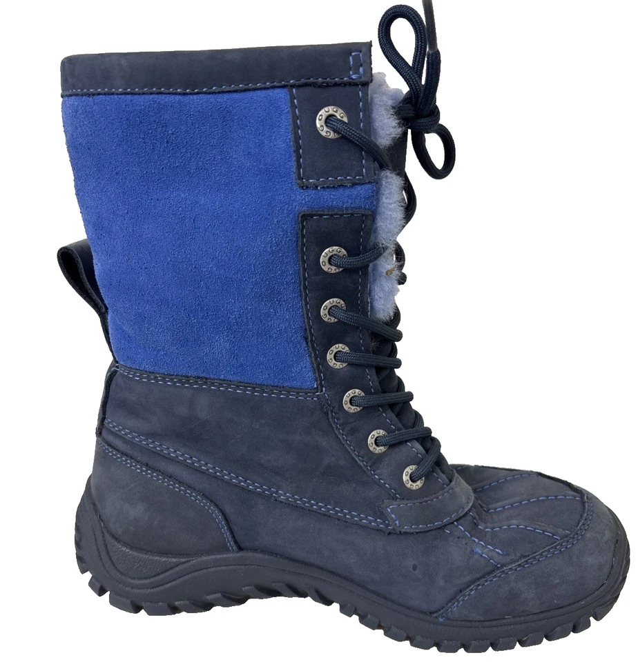 Botas de nieve impermeables UGG Adirondack II para mujer 8 azules Foto 4 de 4