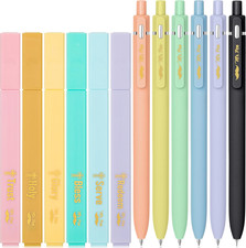Mr. Pen- Bible Highlighters and Pens No Bleed, 12 Pack, Colorful Bible Pens and