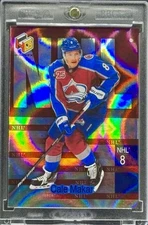 Cale Makar RARE PURPLE SCOPE  REFRACTOR  INVESTMENT CARD SSP AVALANCHE MINT