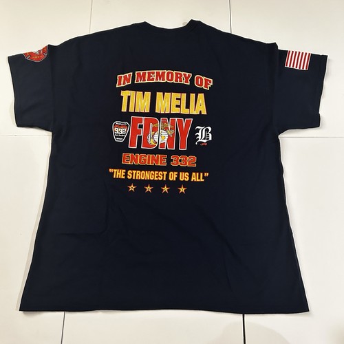 FDNY E-332 East New York Marines Memorial T-Shirt SZ-XL - Picture 8 of 10