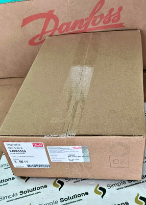 1PC-Danfoss 148B5520 Shut-off valve, SVA-S 32, Steel, Max. Pressure 52bar-NEW