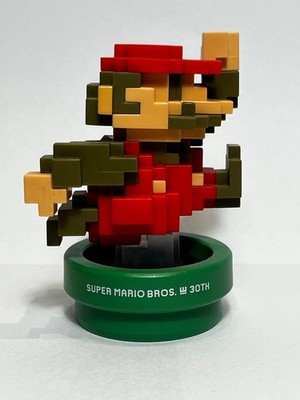 Pixel Mario  Nintendo Amiibo 30th Super Mario Bros 8 Bit