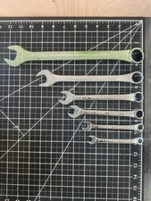 S-K Tools USA Combination Wrench Lot of 6 – Models C-30, C-24, C-20, C-18, etc