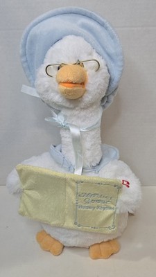 Cuddle Barn 14'' 2016 Mother Goose Animated Talking Plush Non Working (Parts)