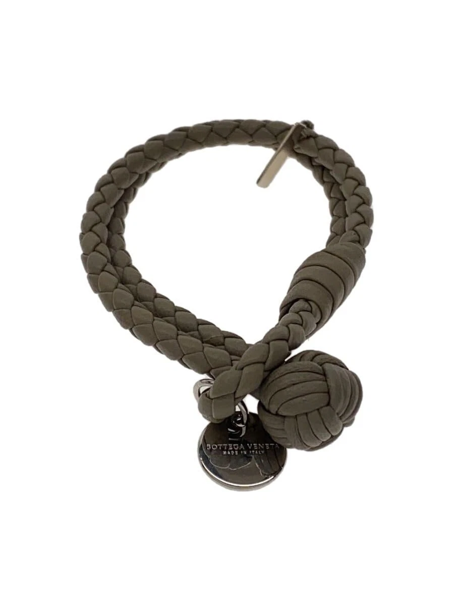 BRACCIALE BOTTEGA VENETA PELLE GRIGIO DONNA