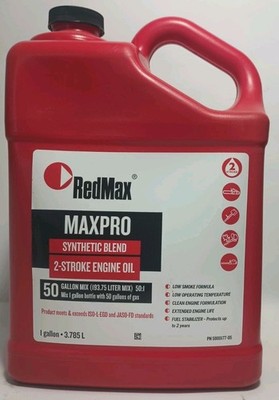 RedMax  MaxPro 2-Stroke Oil  Synthetic 50:1  Mix  - 1 Gallon Jug