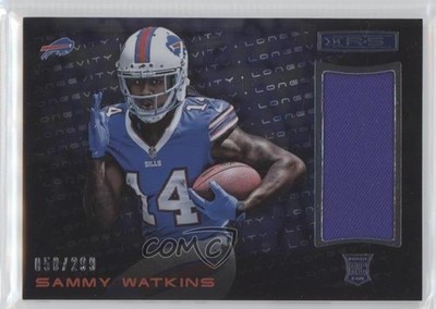2014 Rookies & Stars Rookie Materials Longevity Parallel Sammy Watkins RC 0c2