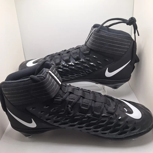 Nike Force Savage Pro 2 Detachable Black Football Cleats BV3981-001 Men Size 16 - Picture 1 of 8