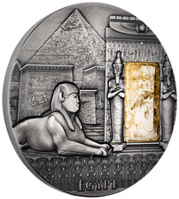 2015 $2 Imperial Art Series Egypt 2oz Silver Antiqued Coin