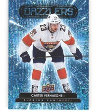 2022-23 Upper Deck #DZ-31 Carter Verhaeghe Dazzlers Blue