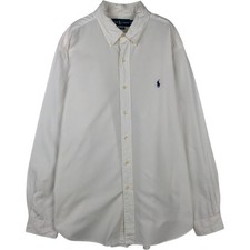 Used Ralph Lauren CLASSIC FIT long-sleeve button-down shirt men's size XL a...