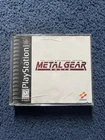 Metal Gear Solid (Sony PlayStation 1, 1999) PS1 Complete w/Manual Black Label