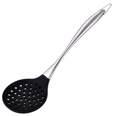 Honglida Silicone Wok Skimmer   Non-Scratch Slotted Spoon for Cooking Frying