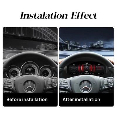 For Mercedes Benz CLS 2012-2017 Car LCD Digital Cluster Dashboard Speedomete