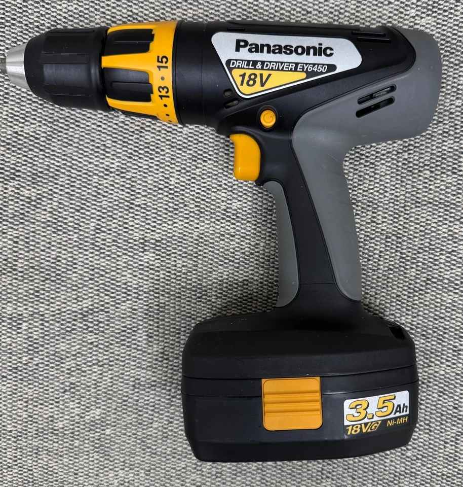Panasonic Drill & Saw Combo Kit 18v 1/2EY6450 EY3544 EY0110 Very Good Condition - Image 3 of 4