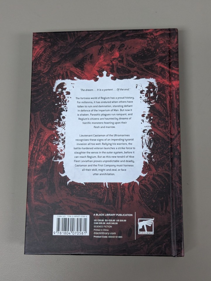 Livre Leviathan – Edition Limitée – Warhammer 40k – Darius Spinks – Neuf