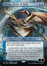 Magic The Gathering MTG NARSET, PARTER OF VEILS BORDERLESS Bloomburrow NM