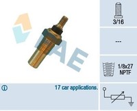 FAE Sensor, KüHlmitteltemperatur 32040 FüR Ford