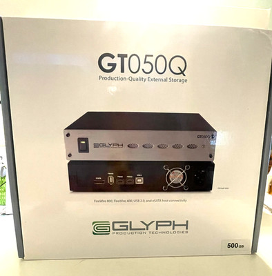 Glyph GT050Q 500 GB External Hard Drive In Box