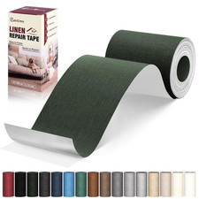 Linen Repair Tape 4x79 inch, Self Adhesive Fabric Patches, Linen Patch Tape Kit,