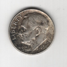 1964 P DIME 90% SILVER 10 CENTS PHILADELPHIA 10¢ UNITED STATES OF AMERICA USA