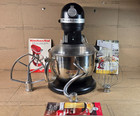 KitchenAid KP26M1XLC 6-Qt. Professional 600 Series - Licorice (Black) + Extras