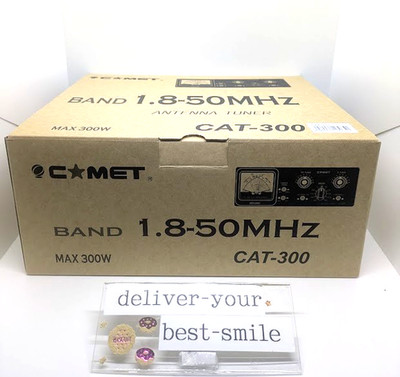 COMET CAT-300 manueller Antennentuner Amateurfunk 1,8-50 MHz Max 300 W brandn...