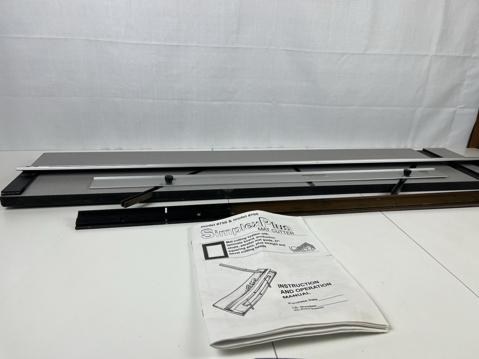 LOGAN Simplex Plus Model 750 Professional Series 40"  Mat Cutter *Base Only