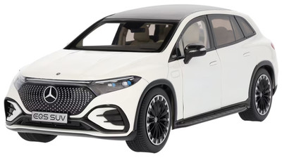 Mercedes Benz X296 EQS SUV AMG B66960590 NZG Diamantweiß Bright 1:18 Modell
