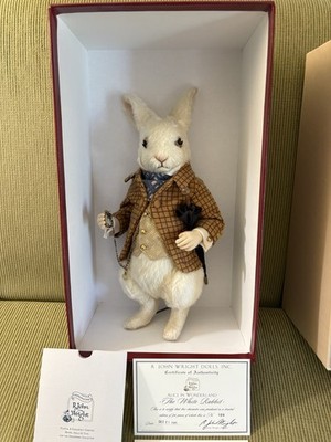R John Wright Alice In Wonderland The White Rabbit Limited 109/500 MIB 
