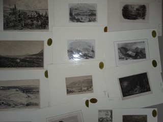 Griechenland 30 Ansichten Holz /Stahlstiche Korfu Piräus Ioannina Athen 1850