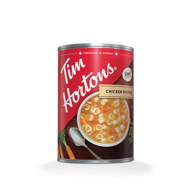 Tim Hortons Hühnernudelsuppe, (12) 540ml/18 fl. oz., Dosen - Bild 1 von 3